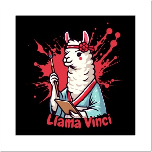 Llama artist Posters and Art